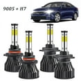 thumbnail image 1 of 9005 H7 LED Headlight Bulbs High&Low 6000K White For Kia Optima Forte 2017 2018, 1 of 10