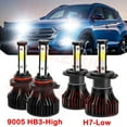 thumbnail image 1 of 9005 H7 LED Headlight Bulbs for Hyundai Tucson 2019-2020 High&Low Beam 4pcs, 1 of 10