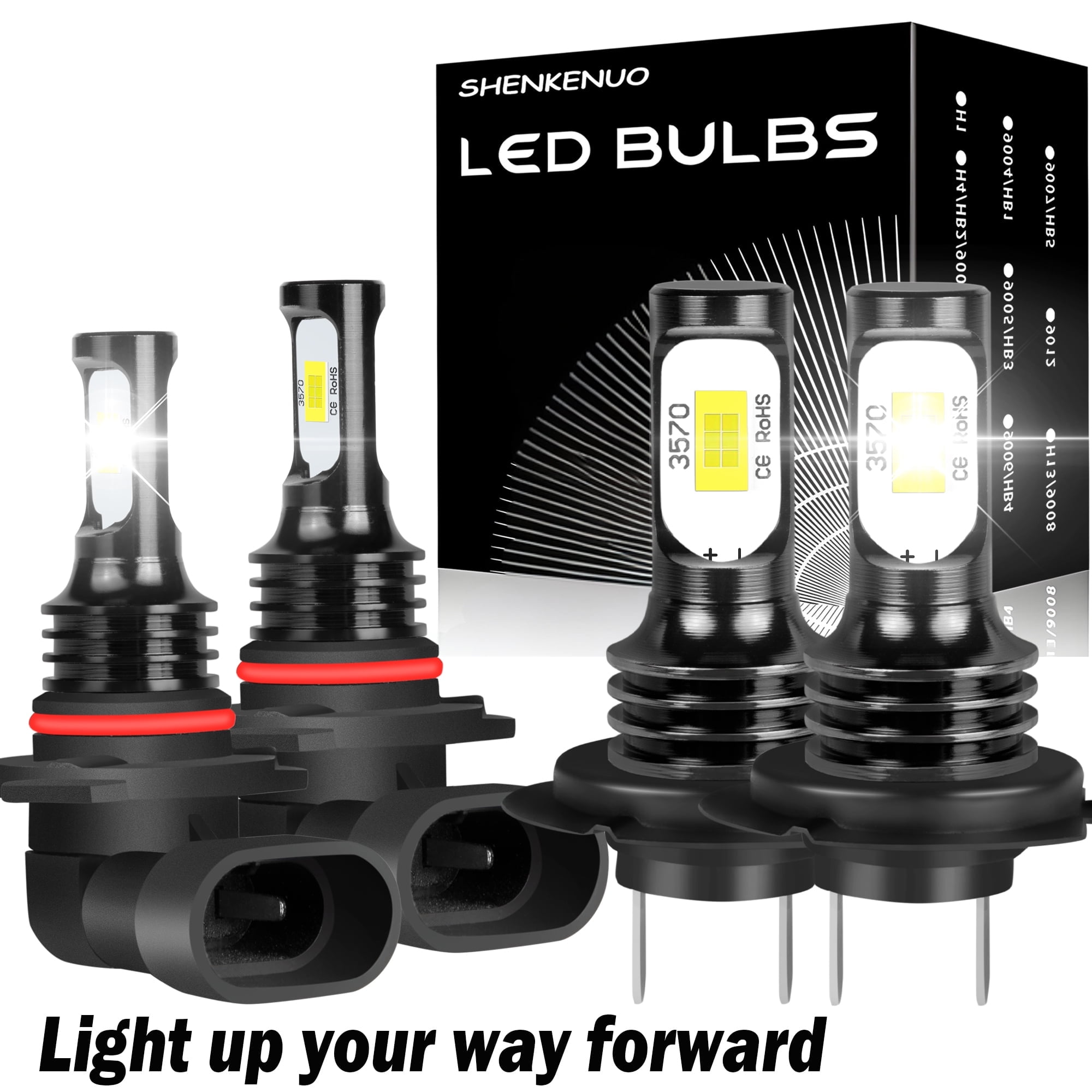 Pack Ampoules LED H7 Mazda 5 phase 1 (2005 - 2010) - Kit LED Type Halogène
