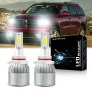 9005 HB3 High/Low Beam for 2016 2017 2018 2019 Dodge Durango LED Headlight Bulbs Kit