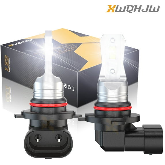 9005/HB3 LED Headlight Bulbs 12000 Lumens 6000K Cooling Fan,Pack of 2