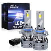 9005 / HB3 LED Headlight Bulbs Kit Super Bright White Light Conversion, 10000LM 6000K High Power Plug & Play