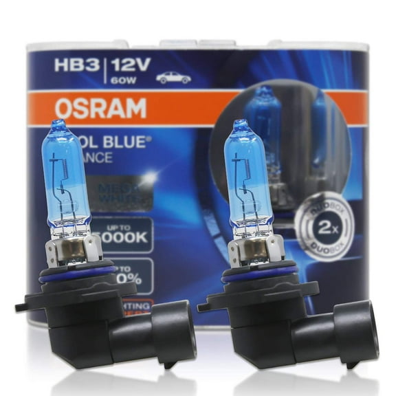 9005 HB3: Osram 69005CBA Cool Blue Advance Halogen Bulbs | Pack of 2
