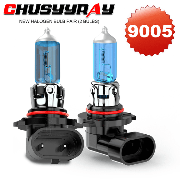 9005 Headlight Super Bright Bulbs Kit White 6500K 1300LM High Beam Canbus Error Free 2pcs