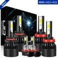thumbnail image 1 of 9005 High+H11 Low+H11 Fog Light for Lexus RX350 2010-2015 LED Headlight Bulbs Kit 6x, 1 of 13