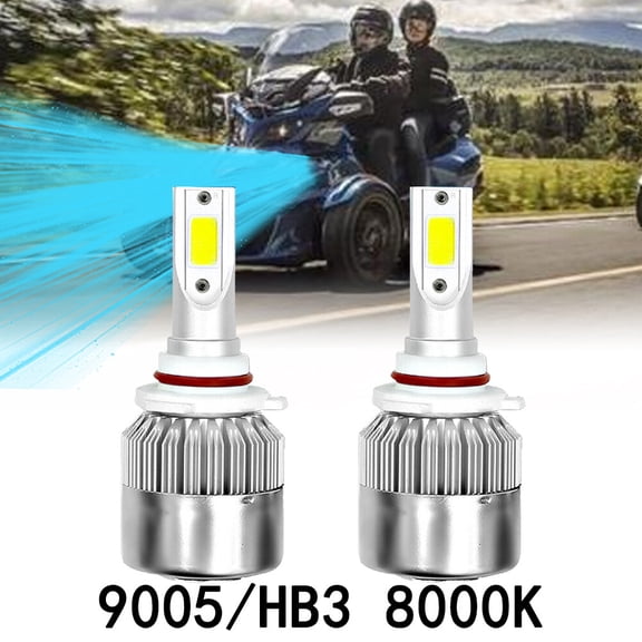 9005 Ice Blue LED Headlight Bulb High Beam C6 For Acura NSX EL CSX TL CL RL MDX