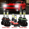 thumbnail image 1 of 9006 9005 High&Low Beam for Dodge Avenger 2013-2014 LED Headlights H11 Fog Lights 6pcs, 1 of 15