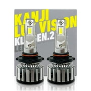 9006 HB4 Dama Kanji Lux Vision Gen. 2 LED Projector Bulbs | Pack of 2