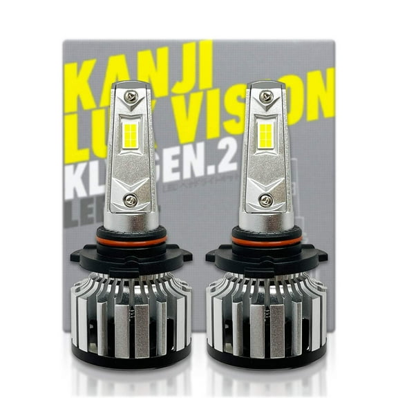 9006 HB4: Dama Kanji Lux Vision Gen. 2 LED Projector Bulbs | Pack of 2