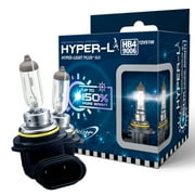 9006(HB4)Halogen 12V 51W 150% Super Bright Upgrade Headlight Bulbs(2 Pcs)