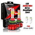 thumbnail image 1 of 9006/HB4 LED Headlight Bulbs 12V Low Beam Super White Plug&Play Pack of 2, 1 of 10