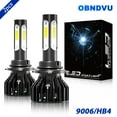 thumbnail image 1 of 9006/HB4 LED Headlight Bulbs Replacement Low Beam Conversion Kit 6000K White 2pcs, 1 of 8