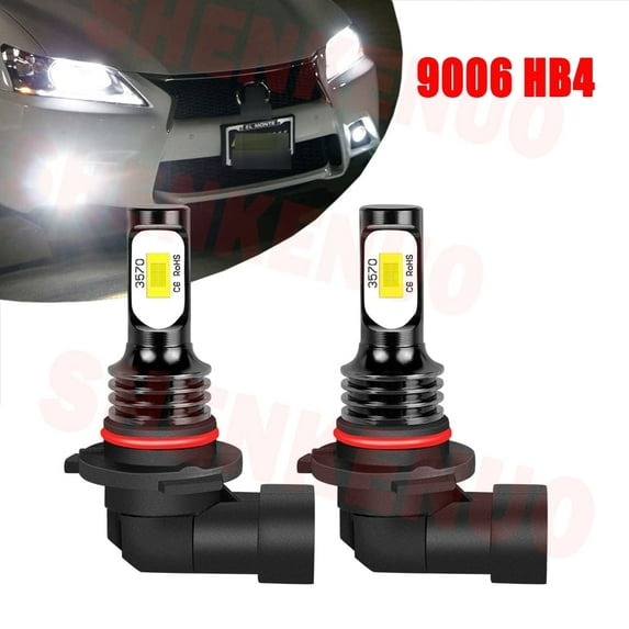 9006 LED Light Bulbs for Lexus RX350 2007 2008 2009 HB4 Fog Lights 2pcs