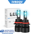 thumbnail image 1 of 9007 8000K Ice Blue LED Headlight Bulbs Kit for Ford F350 1994-1998 High&Low Beam, 1 of 10
