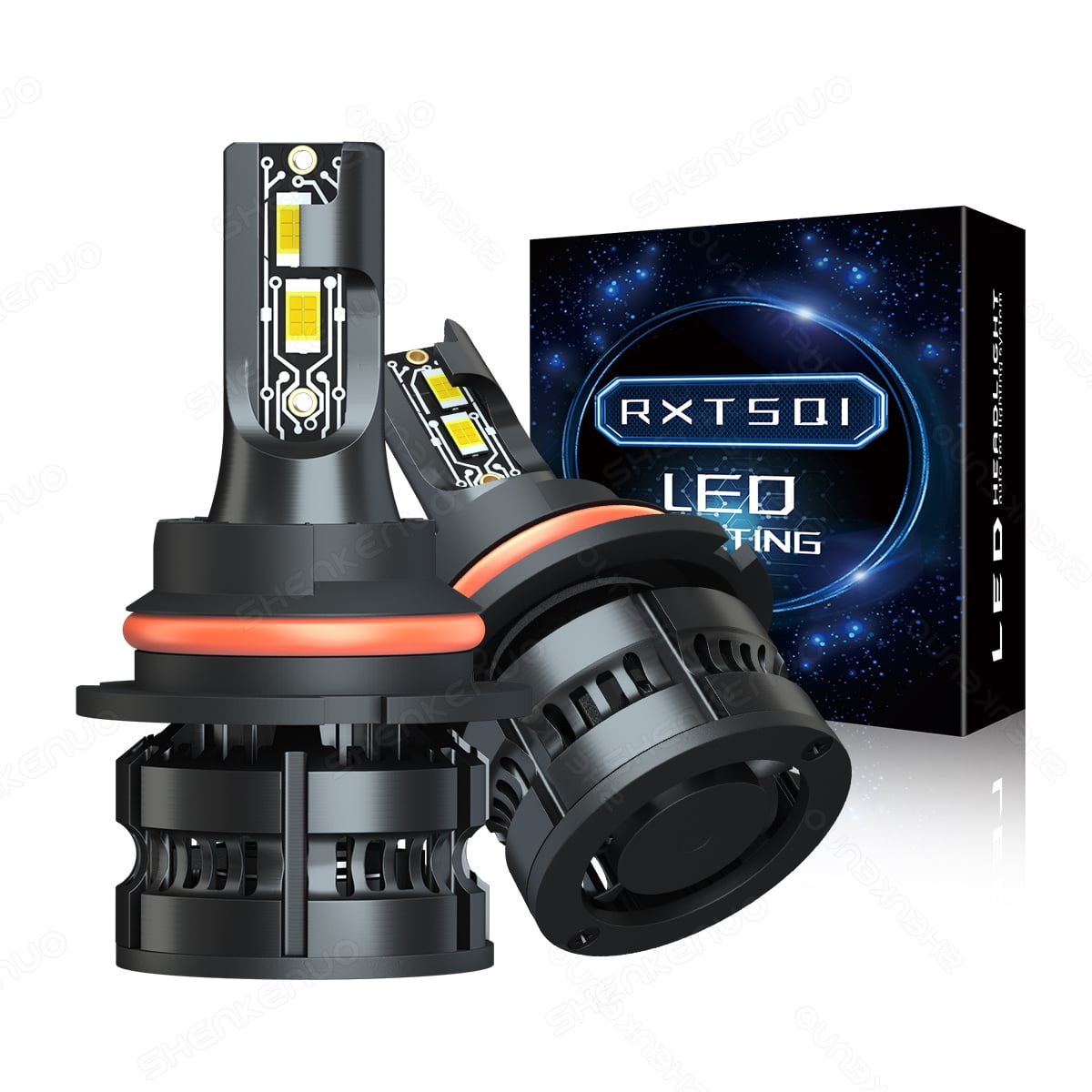 9007 LED Headlight Bulbs Kit For Ford Ranger 19932011 High Low Beam