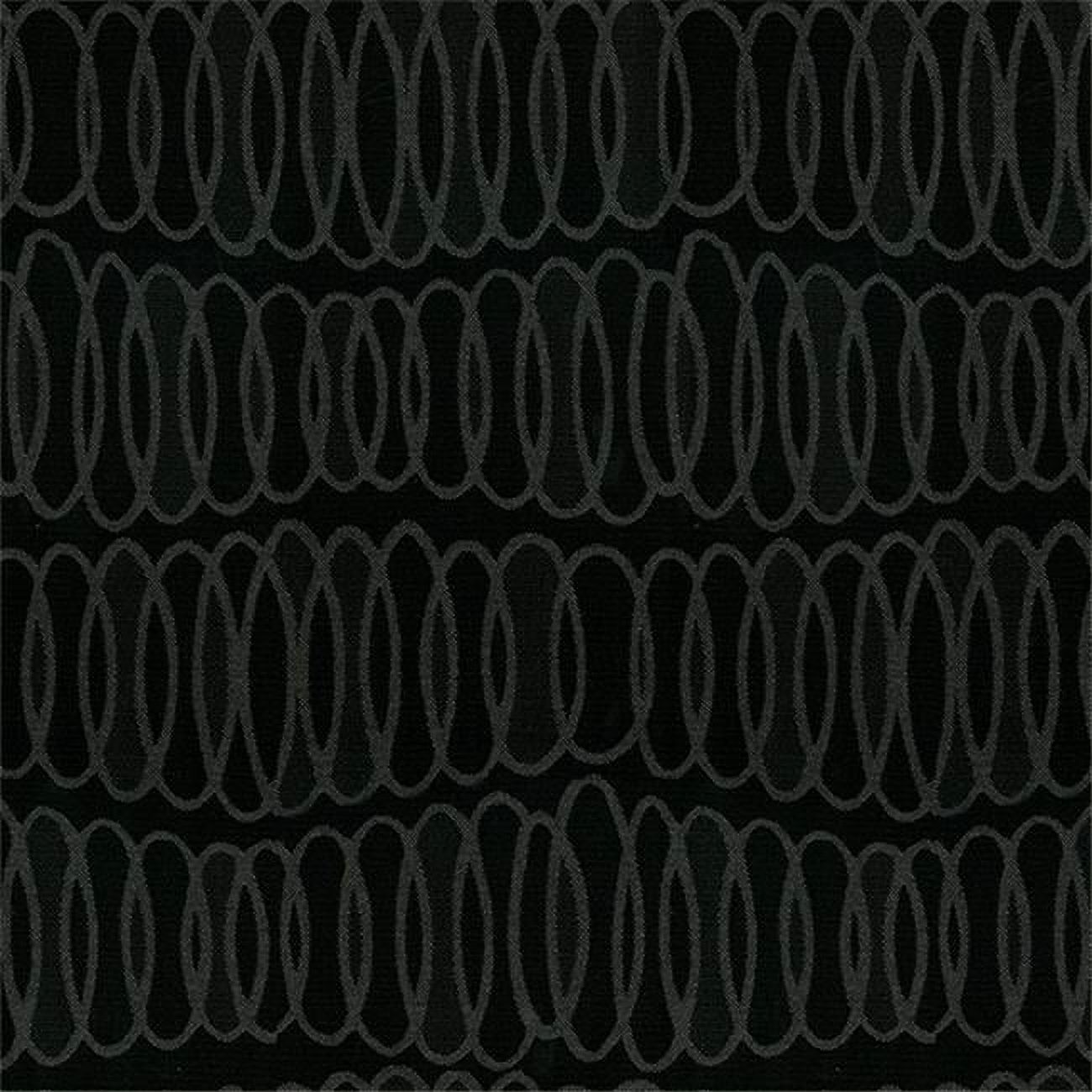 9009 100 Percent Polyester Fabric, Black