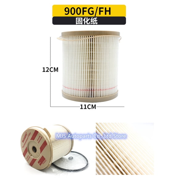900FG FH-Filter Cartridge, Engine Fuel Filter, Water Separator, Truck Replacement Kit, 20PM