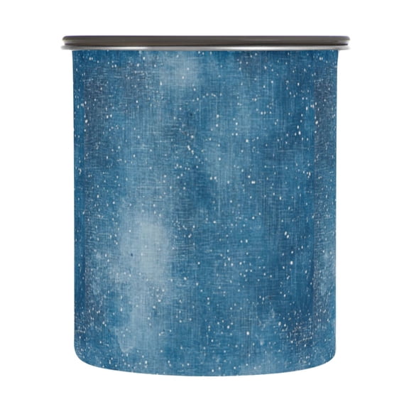 900ML Food Storage Container Food Storage Tank Coffee Storage Container 304 Food Grade Stainless Steel Corrosion Resistant Pretty Beautiful Blue