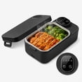 900ML Rechargeable Timing Heating Lunch Box,304 Stainless Steel Liner ...
