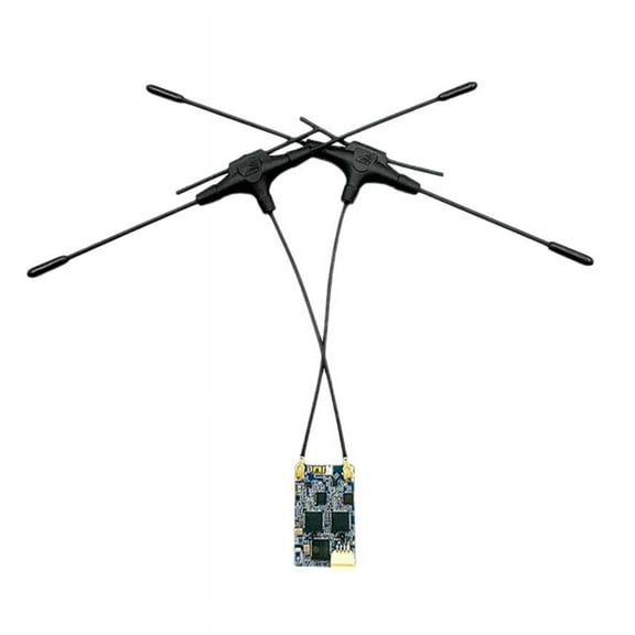 900Mhz 2.4Ghz RX Receiver ELRS RX Gemini Receiver ExpressLRS RX for RC FPV Racing Long Range Drone 80MMx2