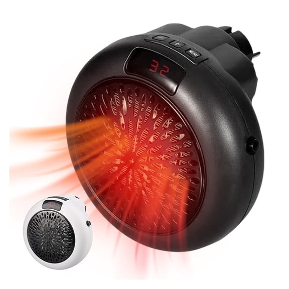 900W Electric Heater Fan Heater Portable Mini Radiator Safety Desktop Warmer Machine ,Fast Warm Air Delivery