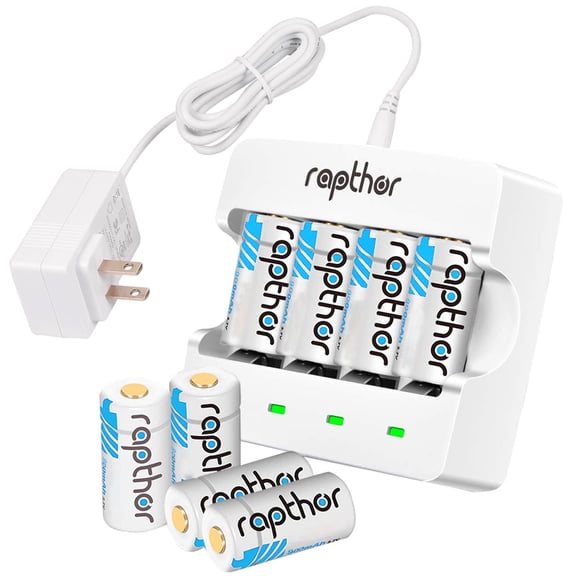 900mAh Arlo Batteries 8 Pack with Fast Charger for Arlo Wireless Security Cameras VMC3030 VMK3200 VMS3130 3230C 3430 3530 Flashlight Alarm System Smart Sensor