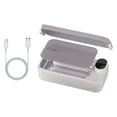 thumbnail image 1 of 900ml Heated Lunch Box with 7200mAh Rechargeable Battery, Stainless Steel Food Container, Adjustable Temperature Display, Portable Warmer for Office, Travel, 1 of 9