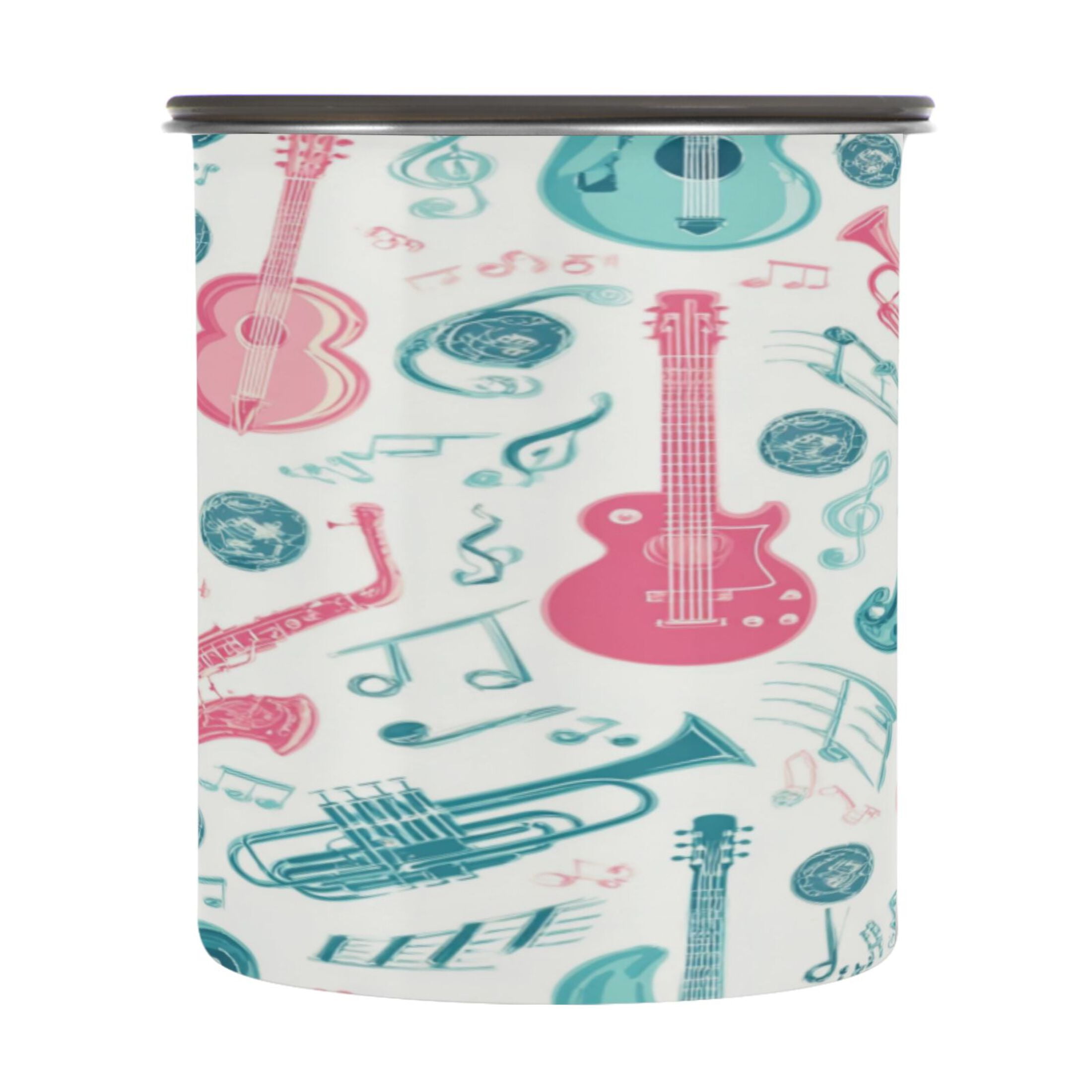 900ml Stainless Steel Food Storage Containers Musical Notes and ...
