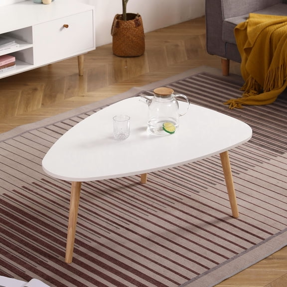 900mm rubberwood table / Ideal for living areas / Unique design stands out