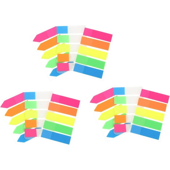 900pcs Colored Labels Tabs for Binders Sticker Labels Page Markers Tabs Highlighter Sticky Tabs Sticky Memo Pads Label Stickers Book Labels Colorful Index Sticker Books