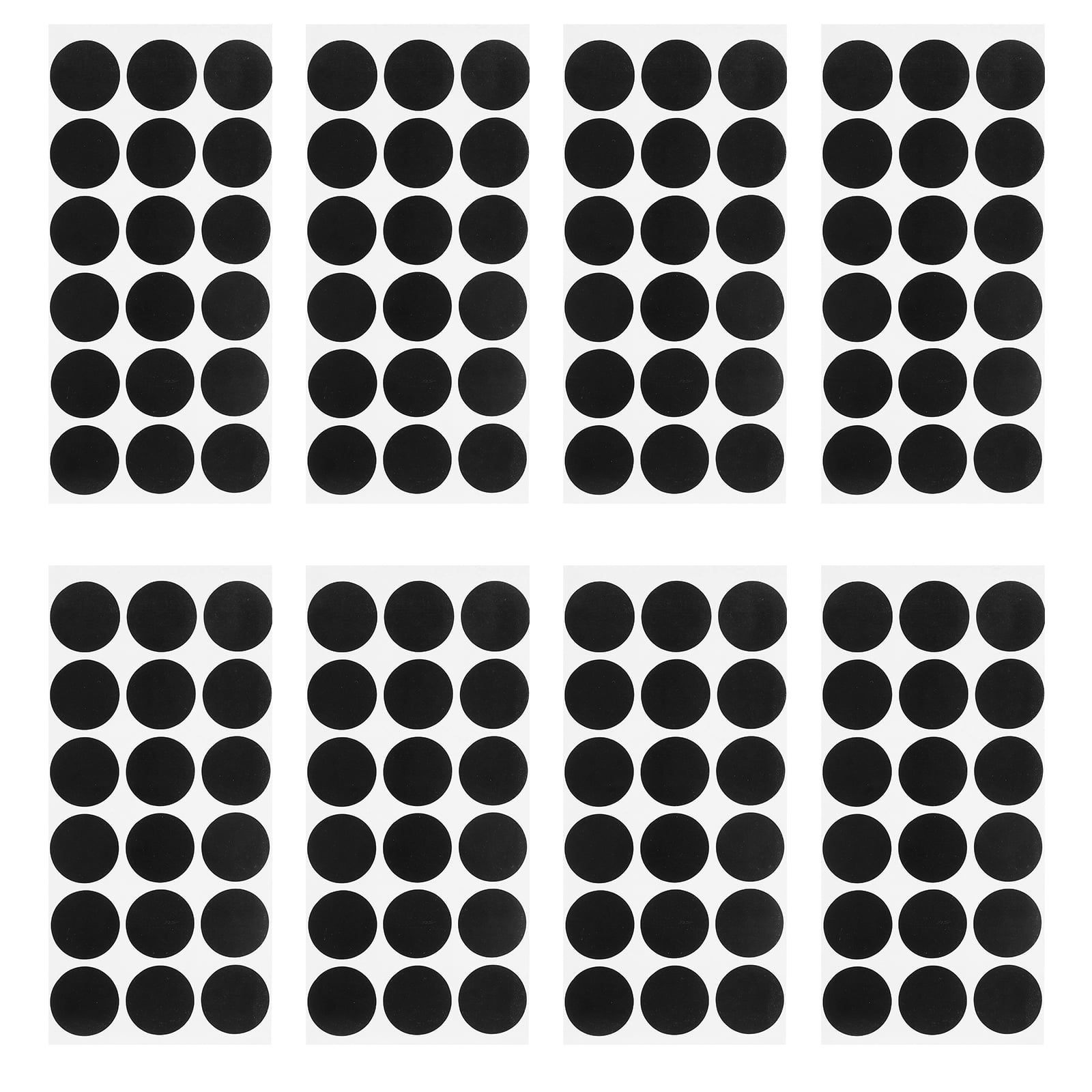 WHAMVOX 900 Count Black Paper Target Pasters for Shooting Use Durable Writable Sticky Dots 2cm Diameter