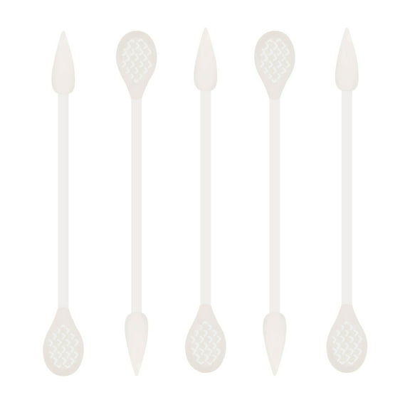 900pcs Precision Cotton Swabs, Pointed&Flattened Tip Cosmetic Applicators