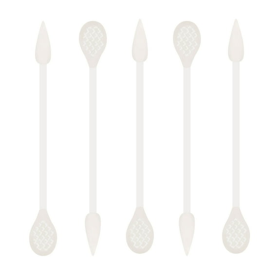 900pcs Precision Cotton Swabs, Pointed&Flattened Tip Cosmetic Applicators