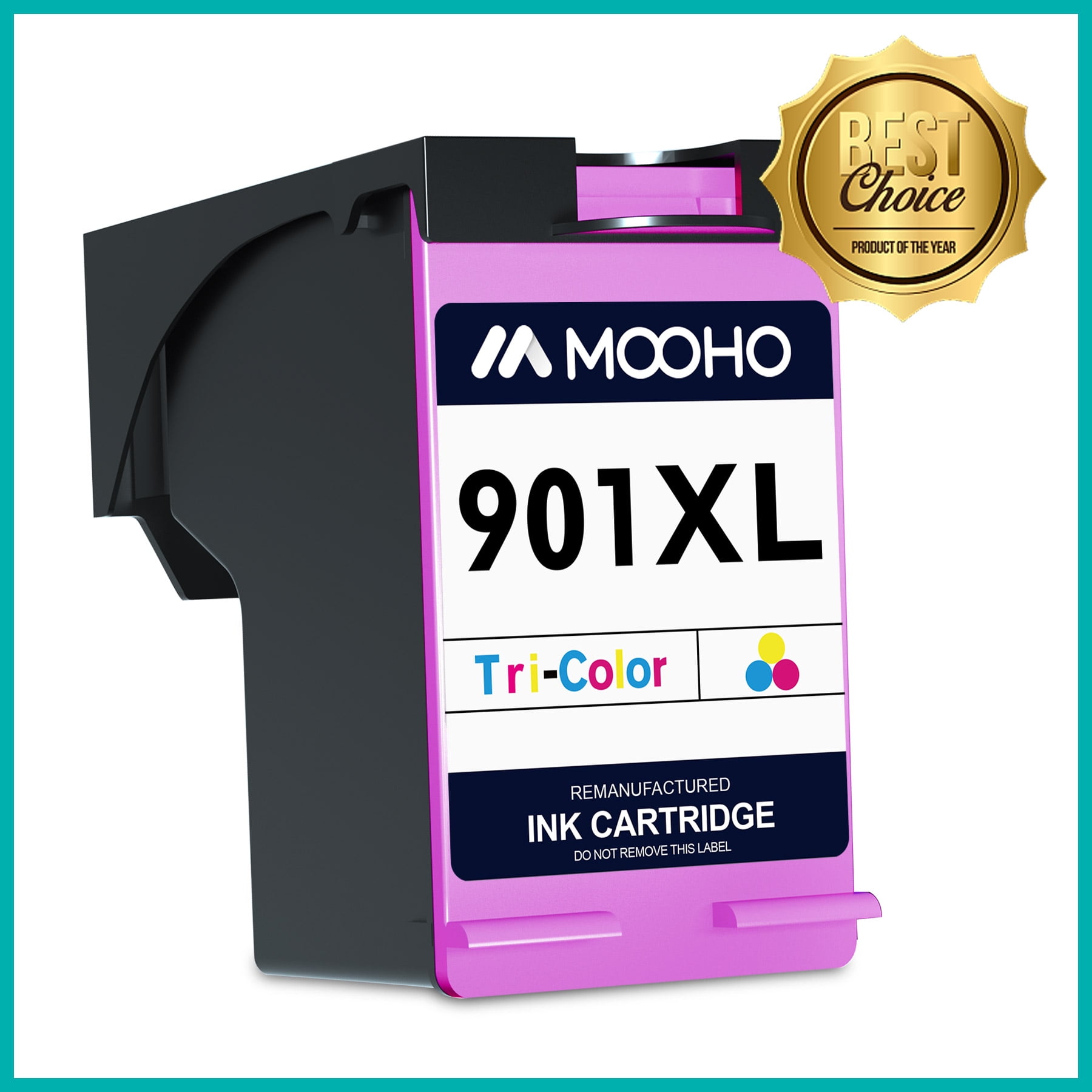 901 Color Ink Cartridge 901XL Color Ink Cartridge Replacement for HP