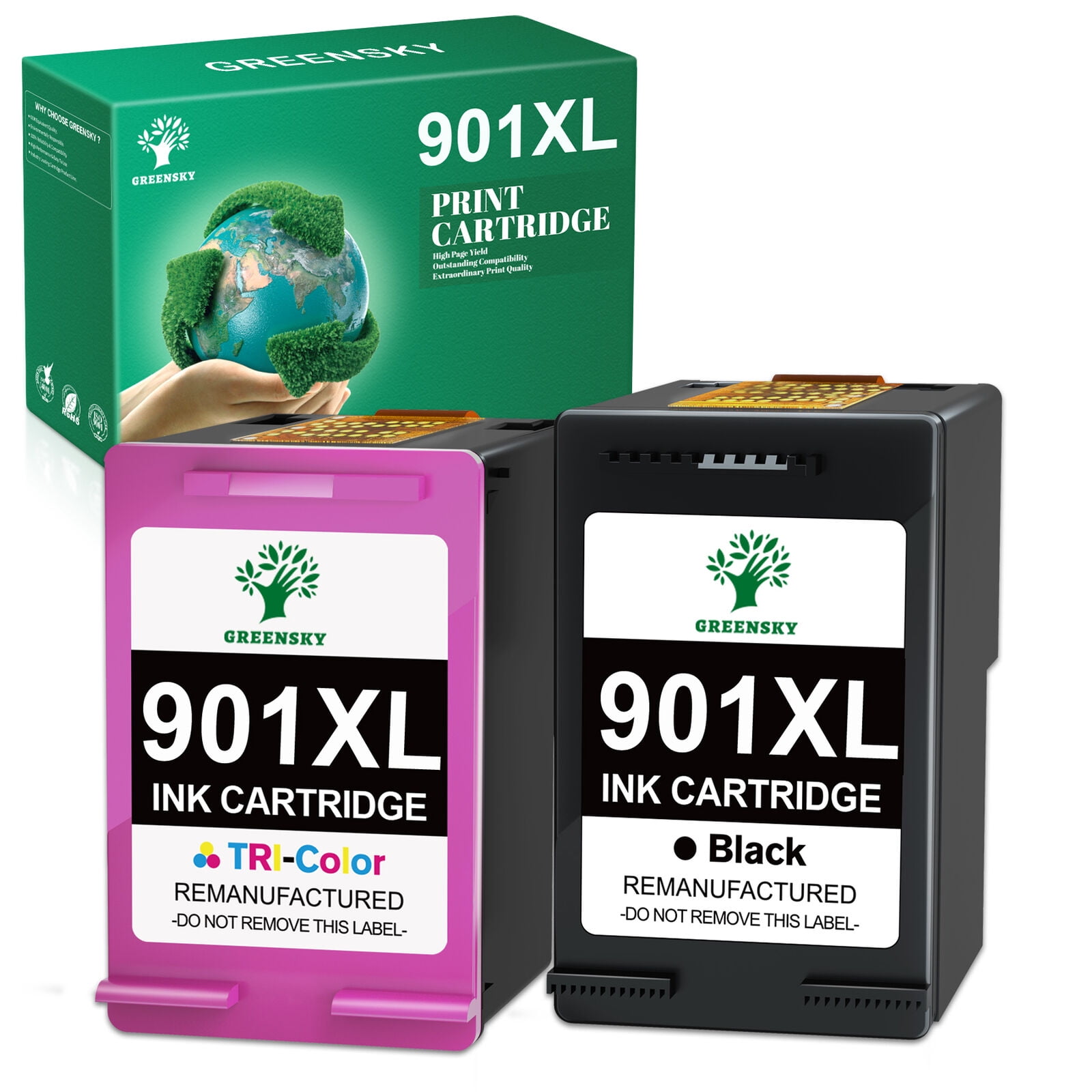 901 Ink HP 901XL Ink Cartridges Replacement For 901 HP Ink Cartridges