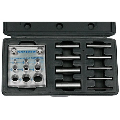 90105 9 Pc 1/8"-3/4" Punch & Die Set