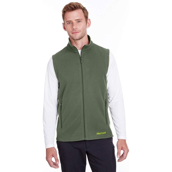 901077 Marmot Men's Rocklin Fleece Vest Crocodile S