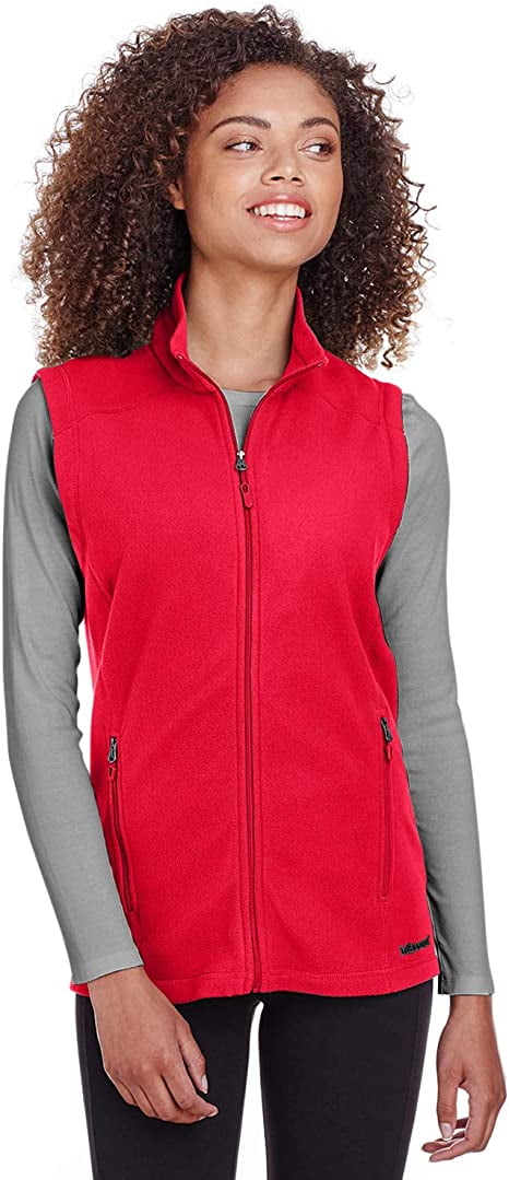 901080 Marmot Ladies' Rocklin Fleece Vest Team Red XS