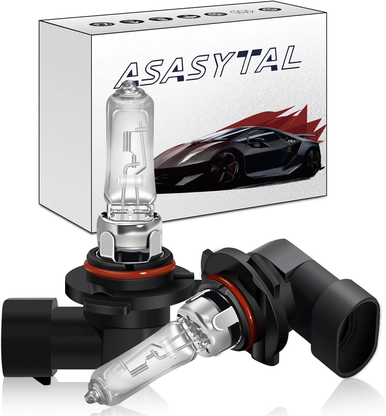 9012 HIR2 Halogen Headlight Bulbs 12V 55W 3000K High and Low Beam