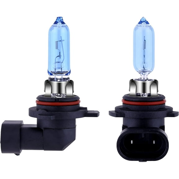 9012 HIR2 Headlight Bulb 9012 Halogen Bulb 5000K Super White Light Long Life Replacement PX22D 12V/55W (9012/HIR2, 2 Pack)