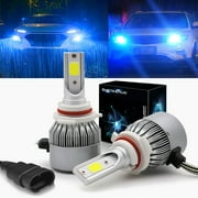 9012 High/Low Beam Headlights 12000LM 8000K Ice Blue,2 Bulbs