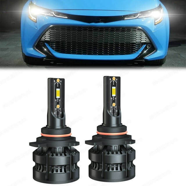 9012 LED Headlight Bulb for 2017-2018 Toyota Corolla iM RAV4 High Low ...