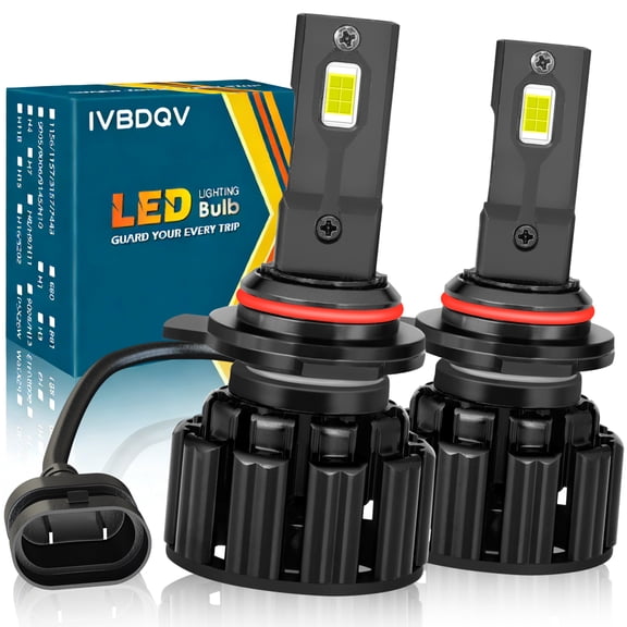 9012 LED Headlight Low Beam Conversion Kit 6500K Super Bright - Fits 2015 Chrysler 300 Plug and Play 2PCS