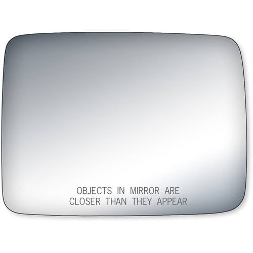 90168 - Fit System Passenger Side Mirror Glass, Dodge Ram 50 87-93, Mitsubishi Pick-Up 87-96, Sail Mount Fits select: 1994-1996 MITSUBISHI MIGHTY MAX, 1991-1993 MITSUBISHI MIGHTY MAX / S