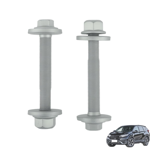 90178TBAA00 90213TBAA00 Rear Lower Control Arm Camber Bolts Kit for Honda CR-V 2017-2026 Accord 18-25 Civic 16-26 HR-V 23-26 Camber Alignment Eccentric Bolts 2pcs 52387TY2A01