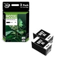 thumbnail image 1 of 902 902XL Ink Cartridges Compatible for 902 902XL 2 Pack for OfficeJet Pro 6968 6978 6958 6978 6968 6970 6971 6974 6975 6979 6960 6961 6963 6964 6965 6966 6950 902 XL Printer (2 x Black), 1 of 6