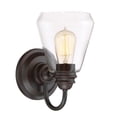 thumbnail image 1 of 90201-SB Designers Fountain Foundry - One Light Wall Sconce, 1 of 1