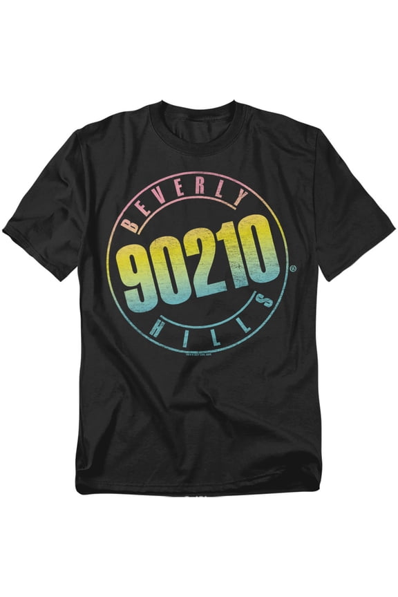 90210 - Color Blend Logo - Short Sleeve Shirt - Medium