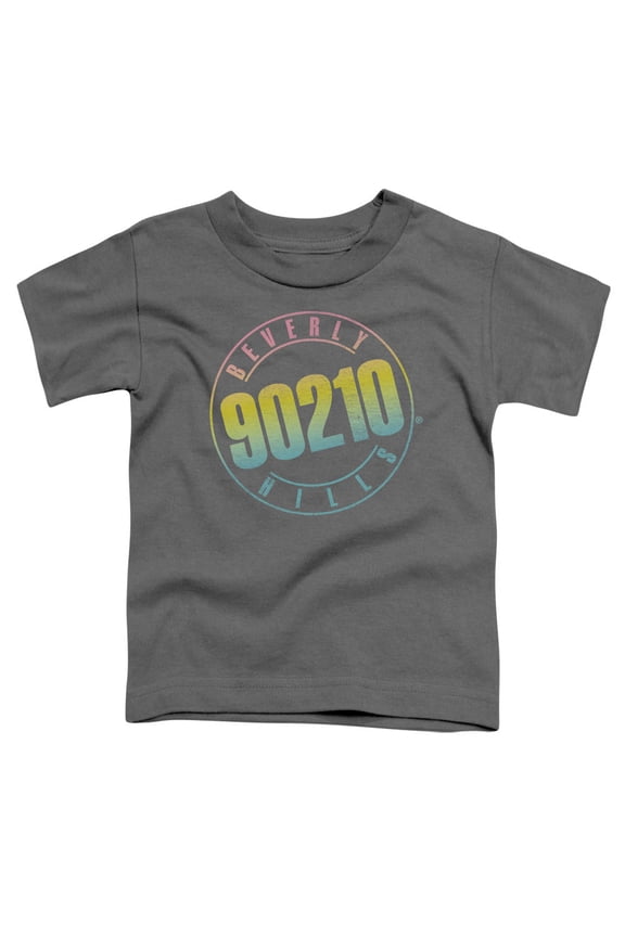 90210 Color Blend Logo Toddler T-Shirt Charcoal