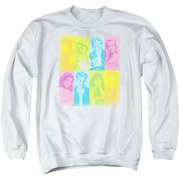 90210 - Color Block Of Friends - Crewneck Sweatshirt - XX-Large